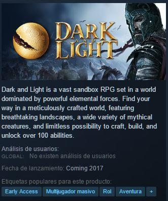 Dark and Light, FAQ, Snail Games