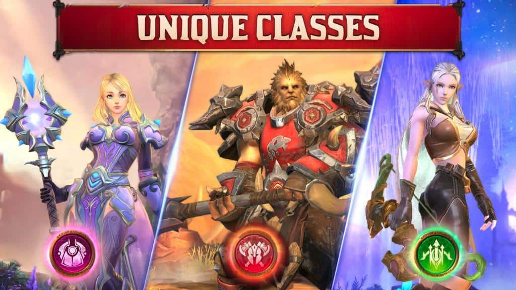 Crusaders of Light clases