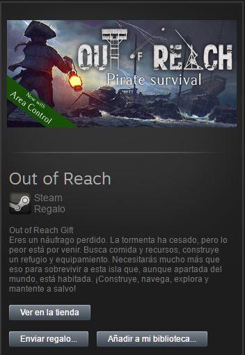 Out of Reach giveaway