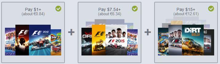 Humble Codemasters Racing Bundle 2017