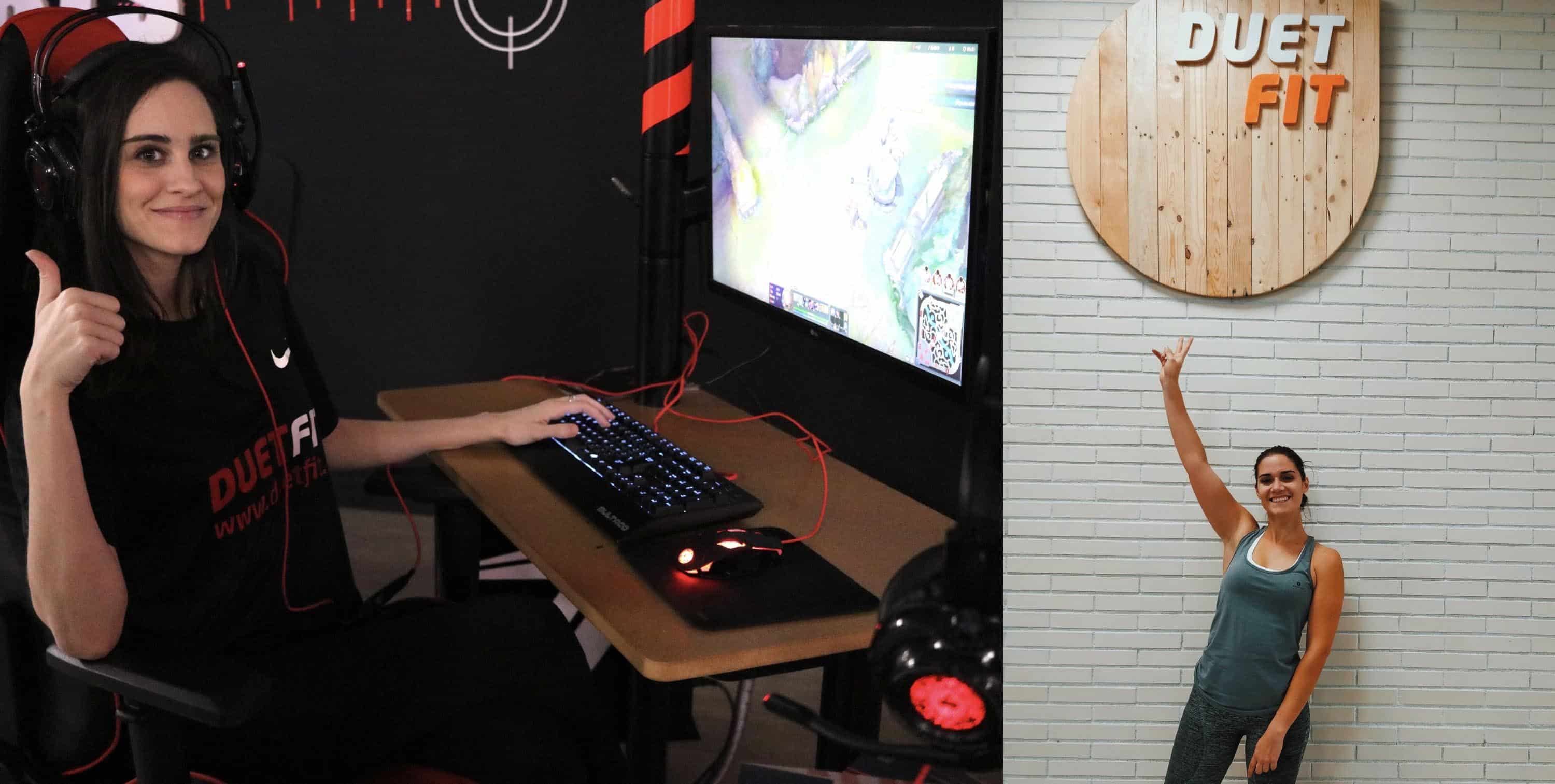 Duet Fit presenta sus equipos para eSports 55 Gemma_Marta_Duet Fit