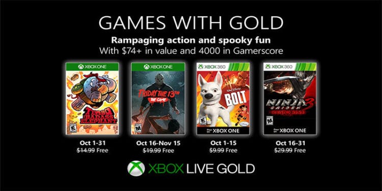 Play with gold in October