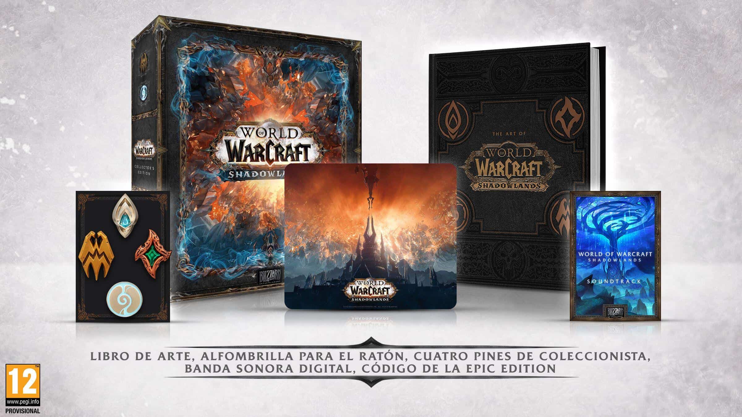 Collector's Edition de World of Warcraft Shadowlands