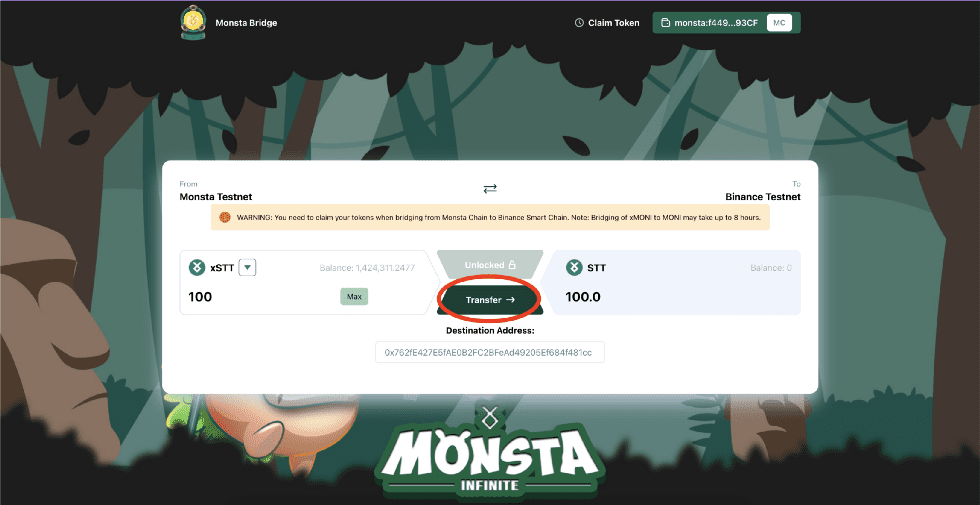 Ya podemos pasar nuestro STT a la Binance Smart Chain mira como hacerlo $MONI, $STT, Monsta Infinite