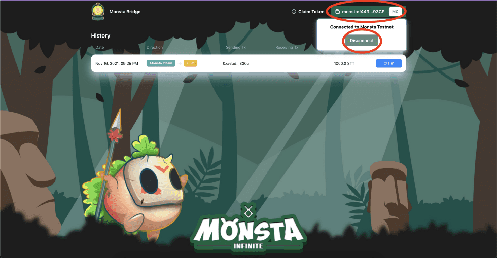 Ya podemos pasar nuestro STT a la Binance Smart Chain mira como hacerlo $MONI, $STT, Monsta Infinite