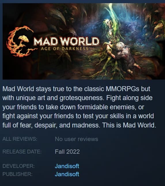 Jandisoft, Mad World