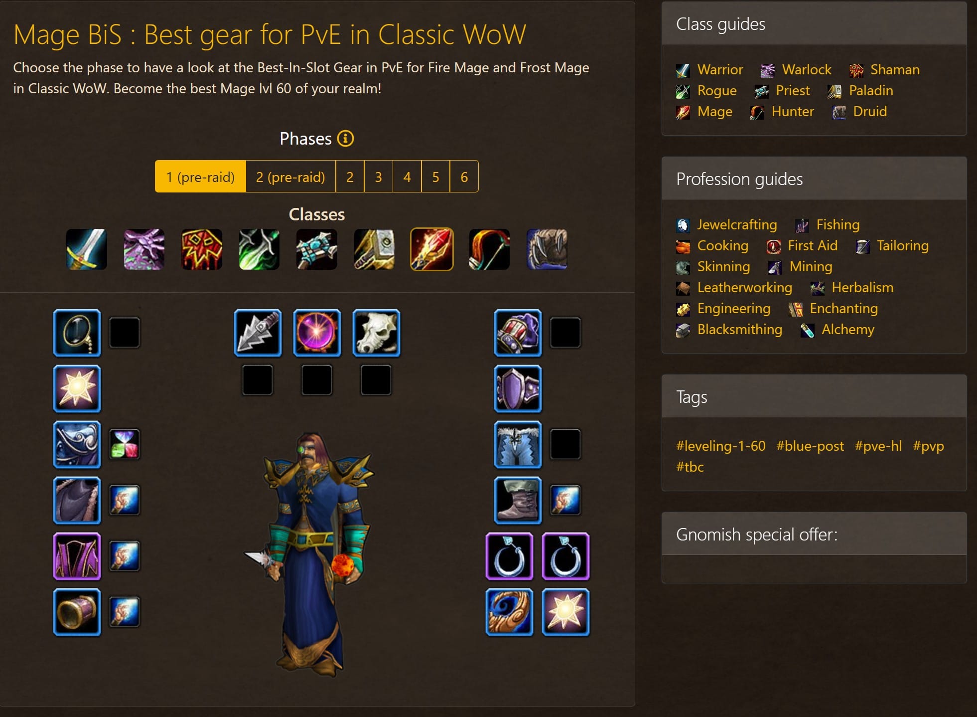 MAGE BIS WOW