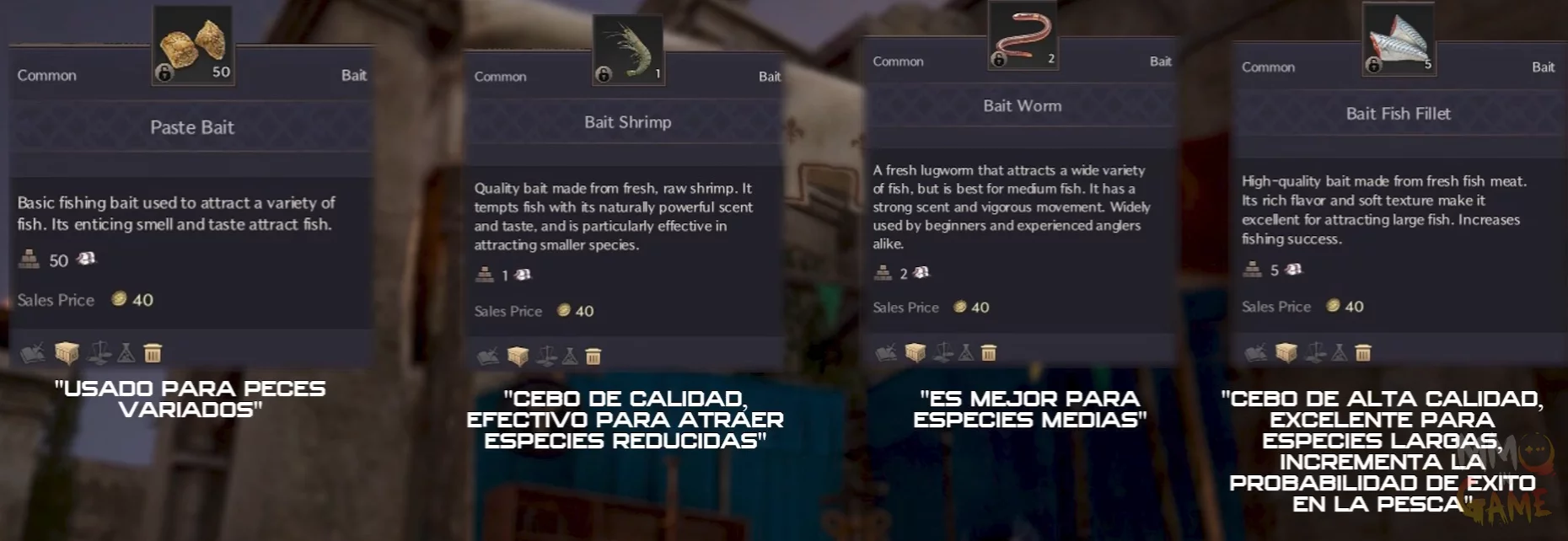 Tipos de cebo